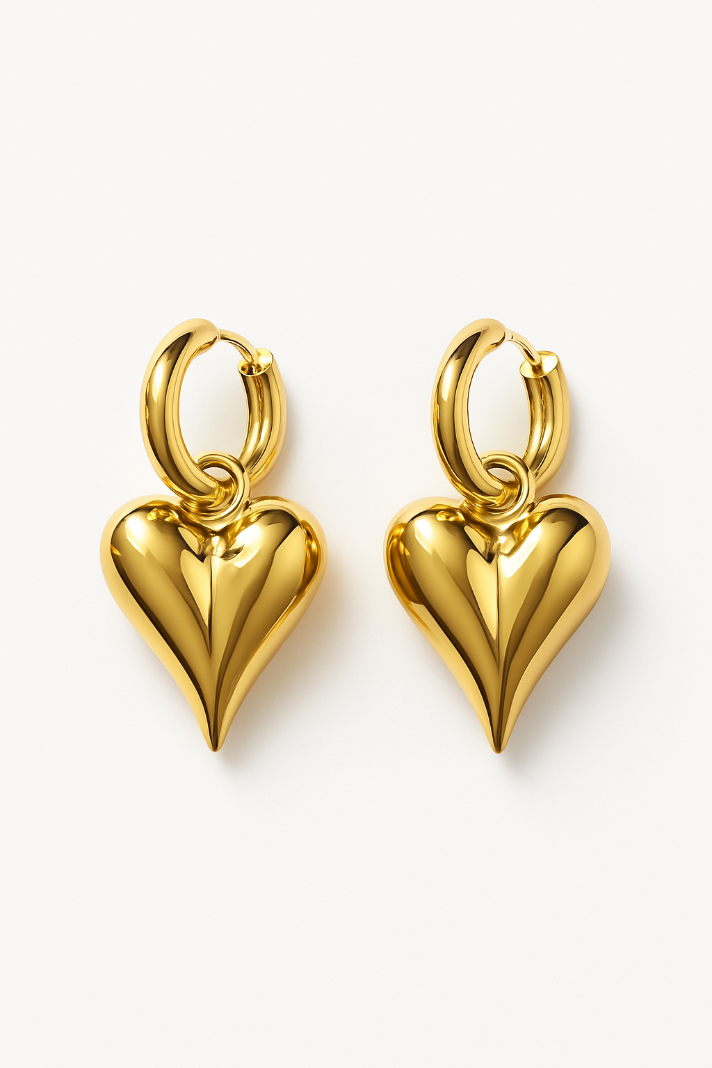 Heartbeat - Oorbellen - Stainless steel